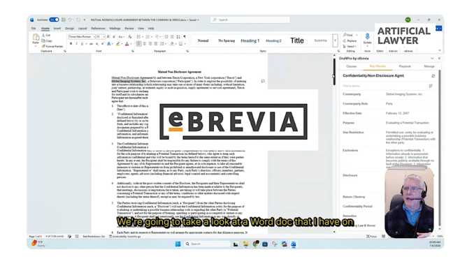 See DraftPro in Action in Artificial Lawyer's Latest Product Walk Through
