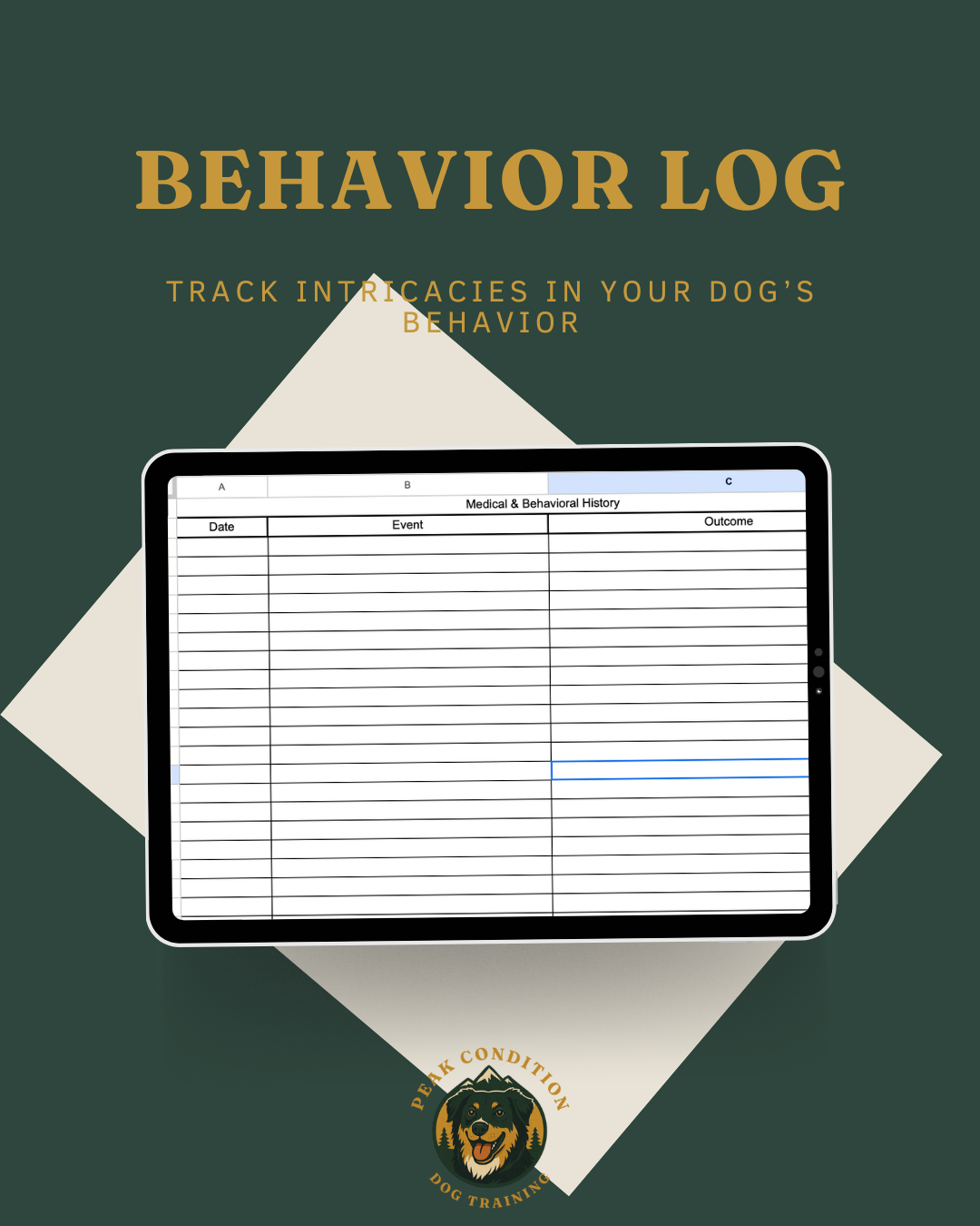 Behavior & Medical Tracking