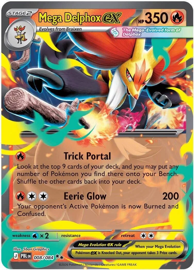 Mega Delphox GX