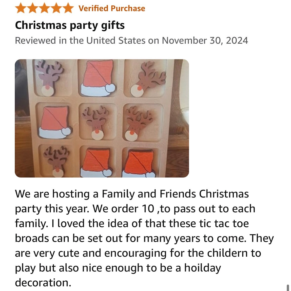🌟 Cyber Monday Madness! 🌟

🎁 Looking for the perfect kid-friendly gift that&rsquo;s fun, non-toxic, and handcrafted with love? My original, one-of-a-kind Tic Tac Toe boards are here to save the day (and your gift-giving rep)! 🎨✨

🏖️ Whether it&r