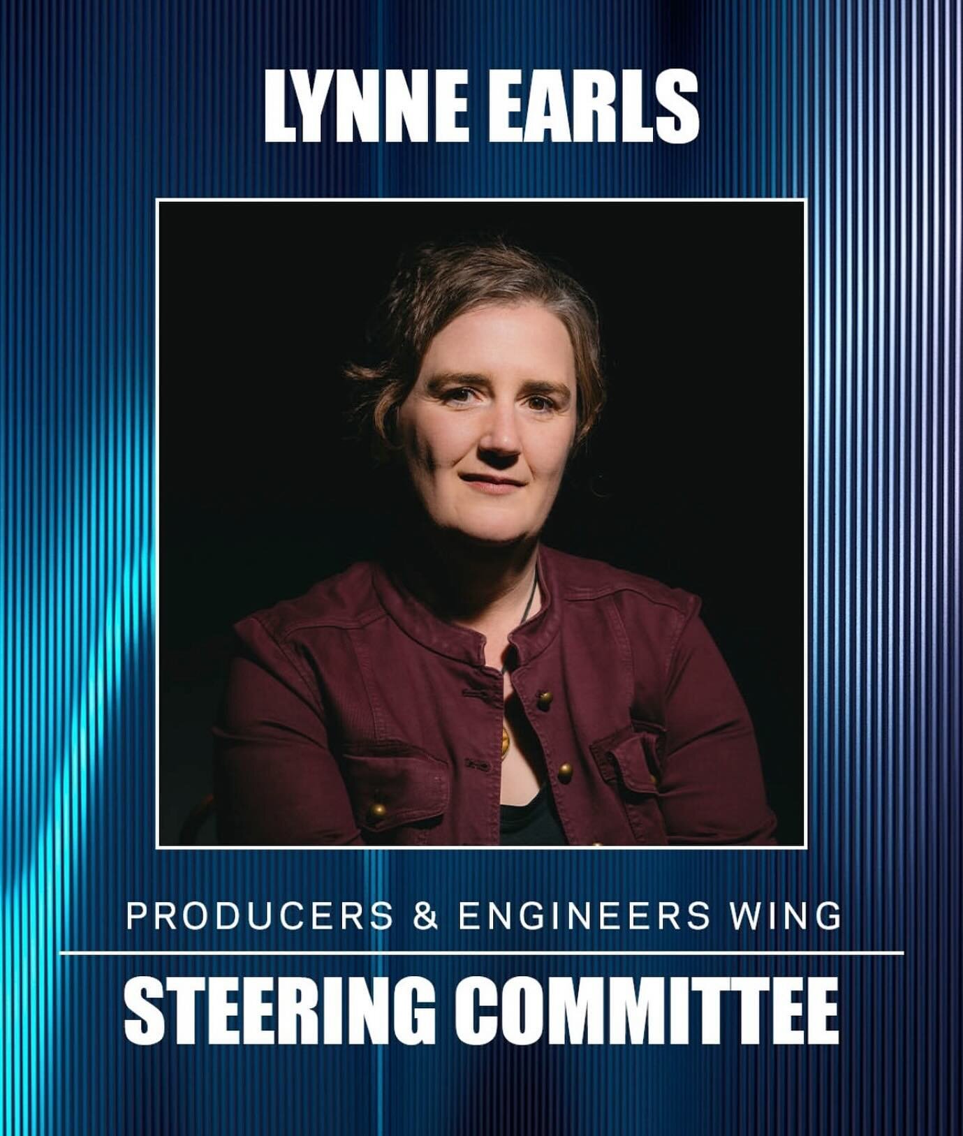 So thrilled to be serving on this year&rsquo;s steering committee for the Producers &amp; Engineers wing for the @recordingacademy 

It has been such a great experience to really see how much the @prodengwing are looking out for our community, and ou