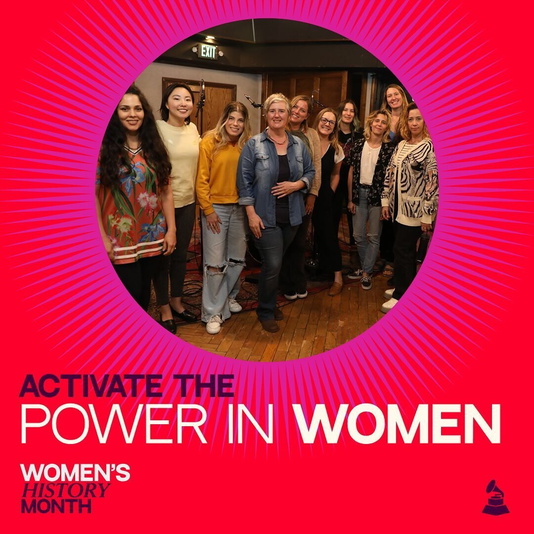 COMMUNITY IS POWER!

Over the past number of years and in my time with #therecordingacademy and #theproducersandengineerswing &amp; #womeninthemix 

I am thrilled to say I truly have community, both fellow women+ creators and our amazing ally&rsquo;s