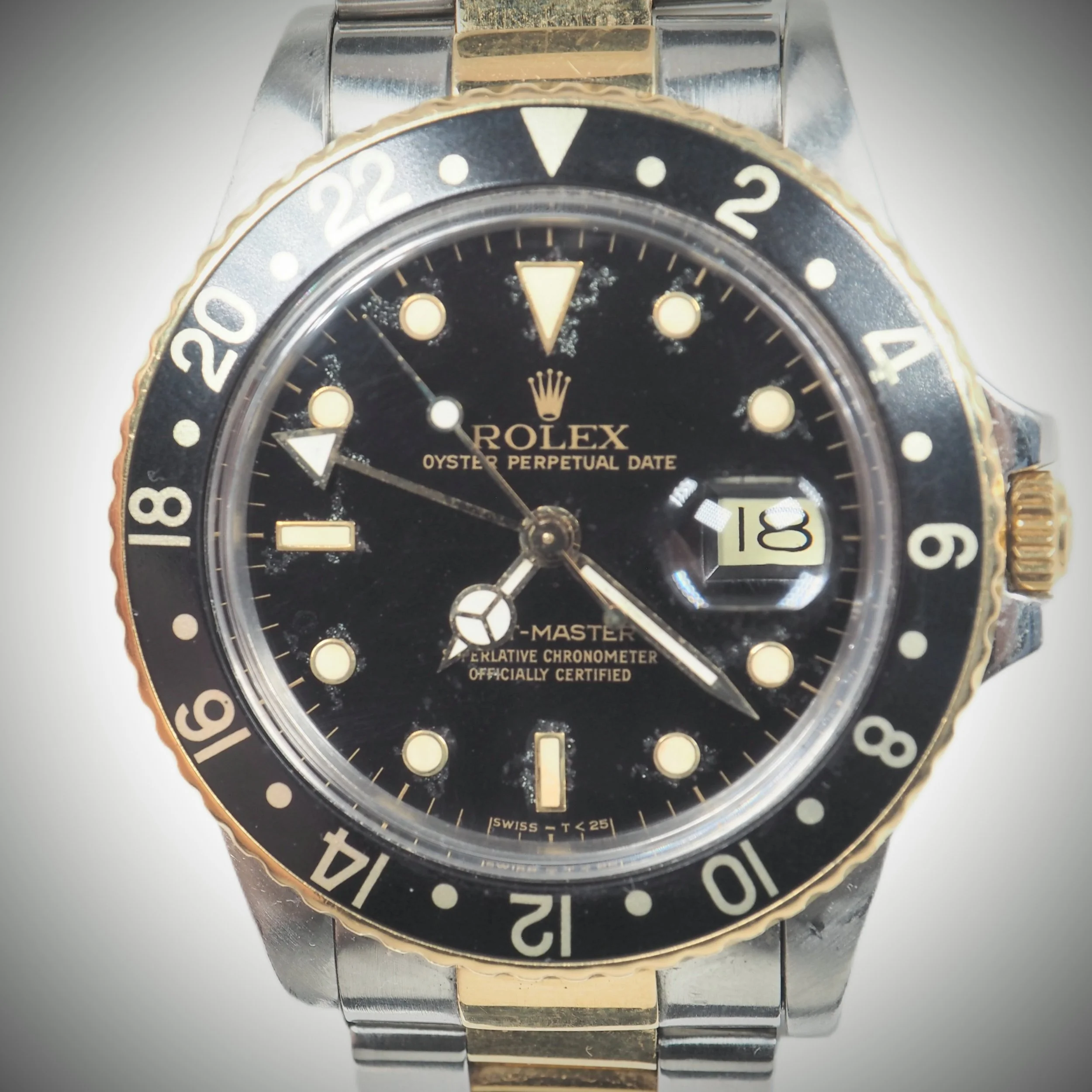 Rolex GMT-Master Bi-metal Ref. 16753, w/ Box, 1987