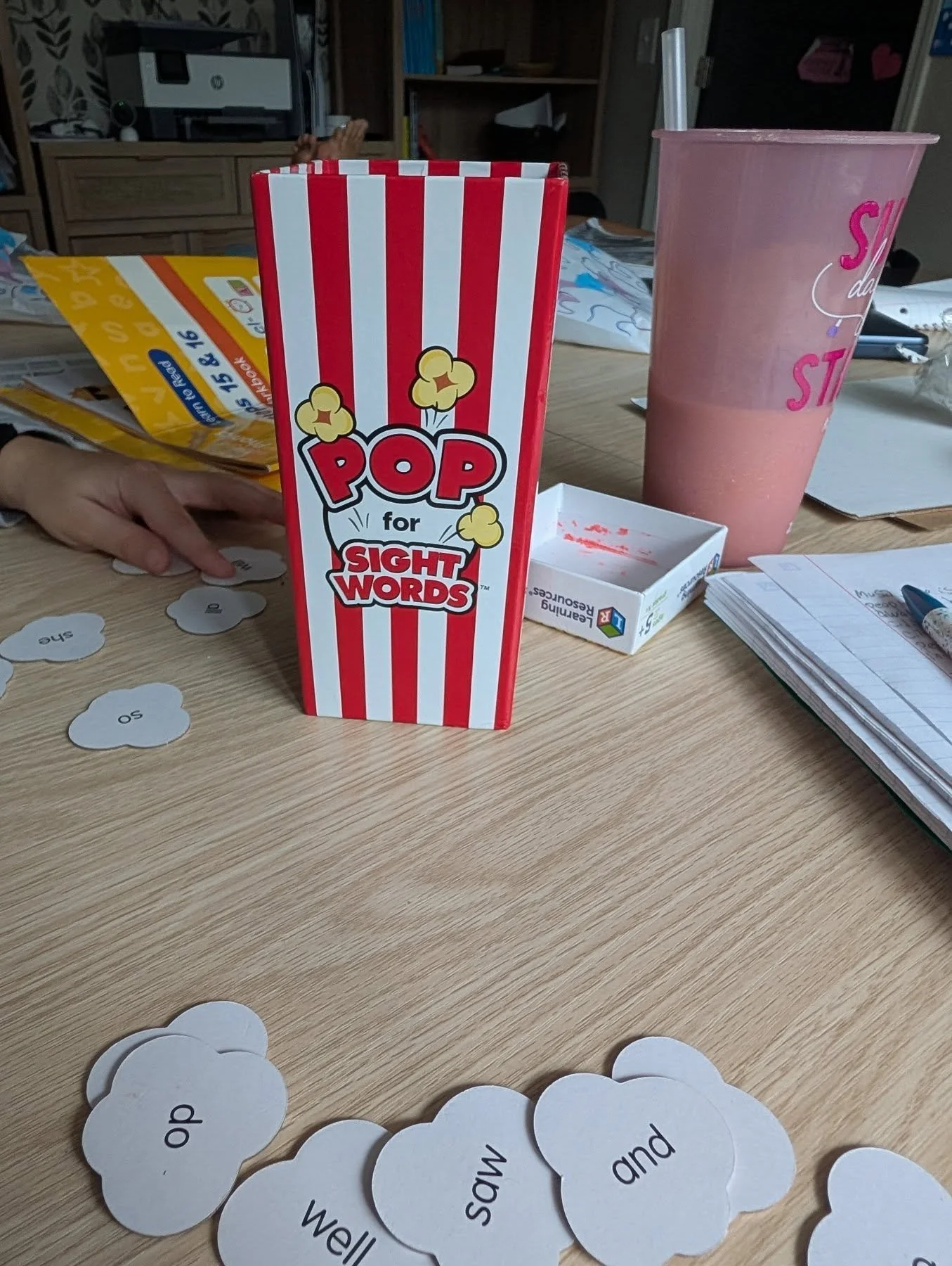 I absolutely love this game for sight words! We try to do as much game schooling as we can especially with review work.