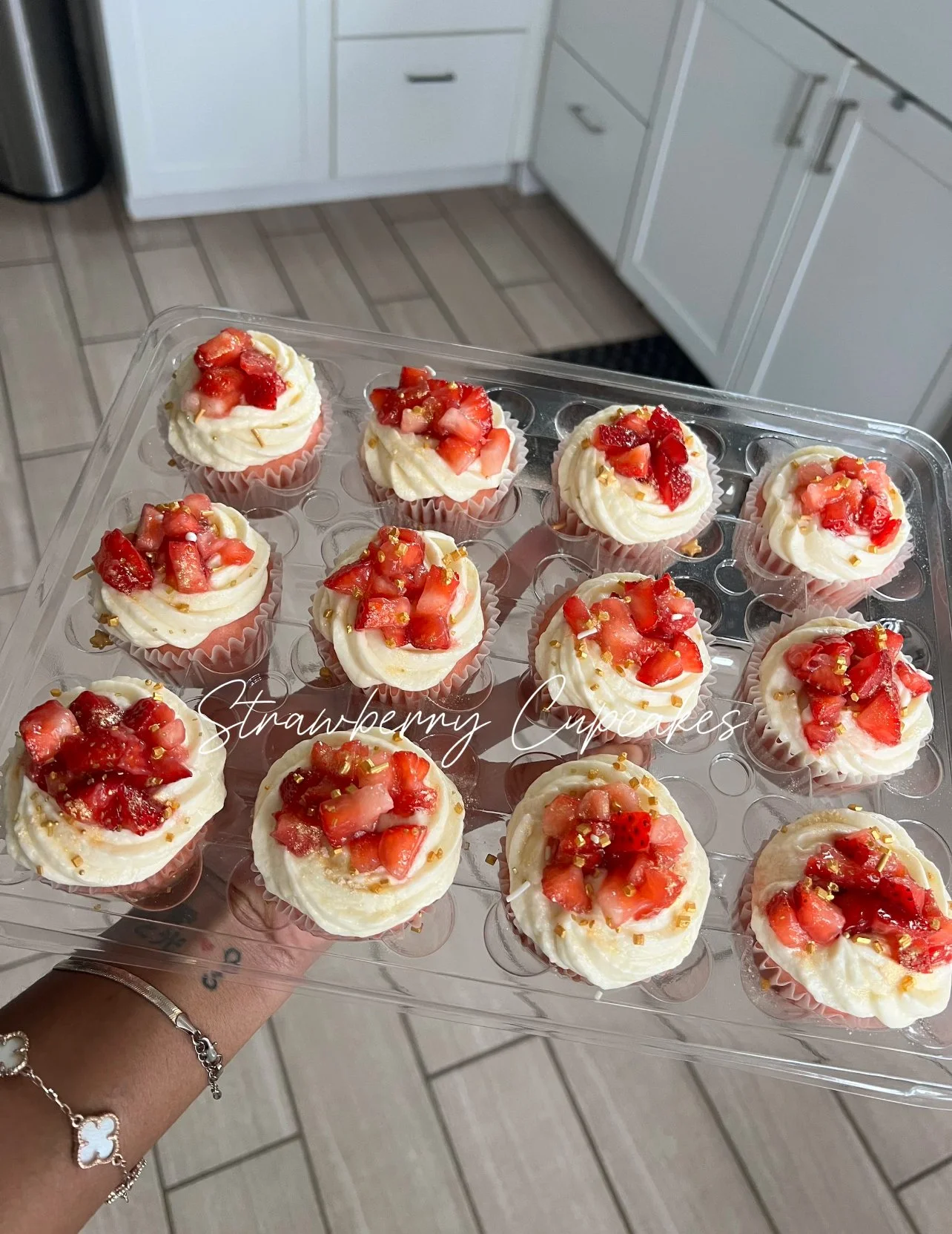 Strawberry Cupcakes