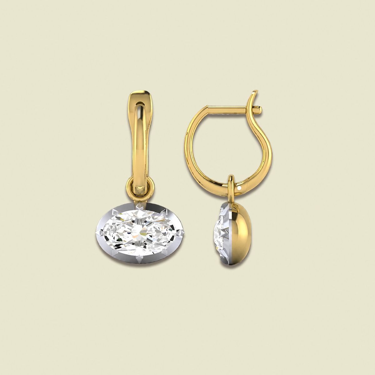 Karina Drops - Oval