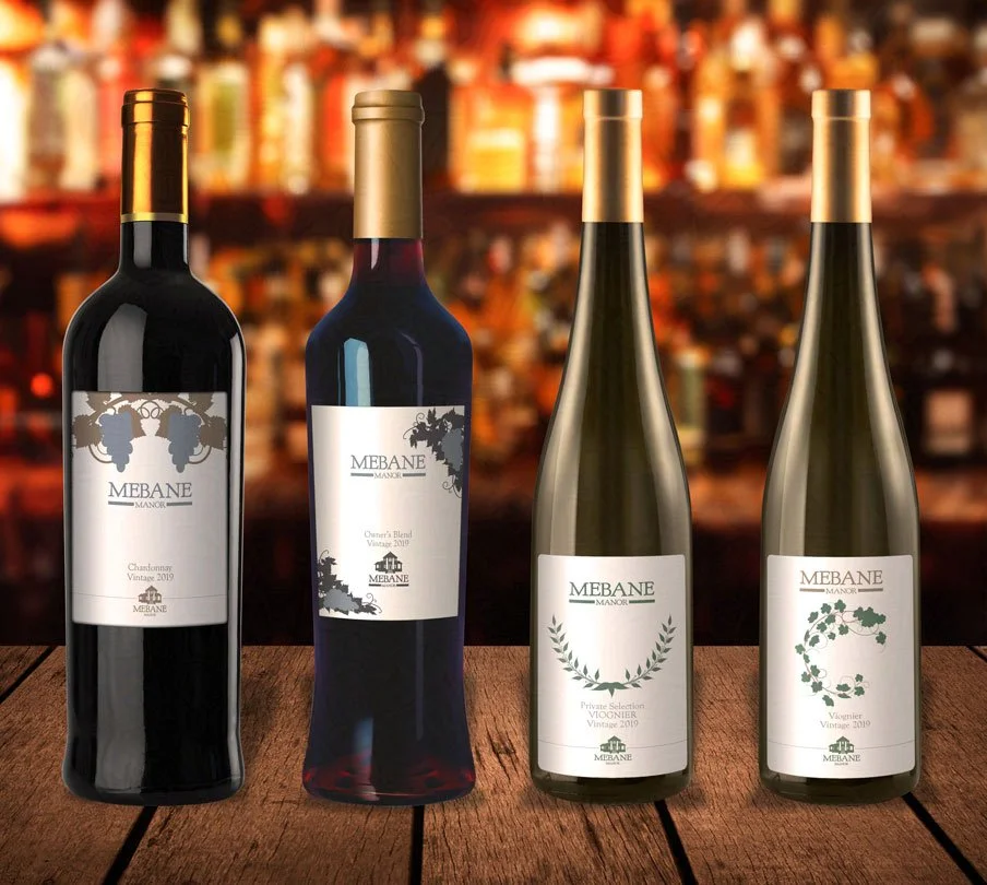 Mebane Manor Wine Labels Case Study