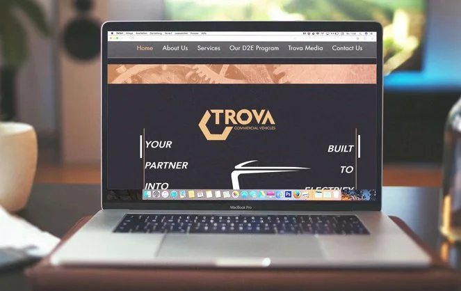 Trova Electric Vehicles Website Redesign