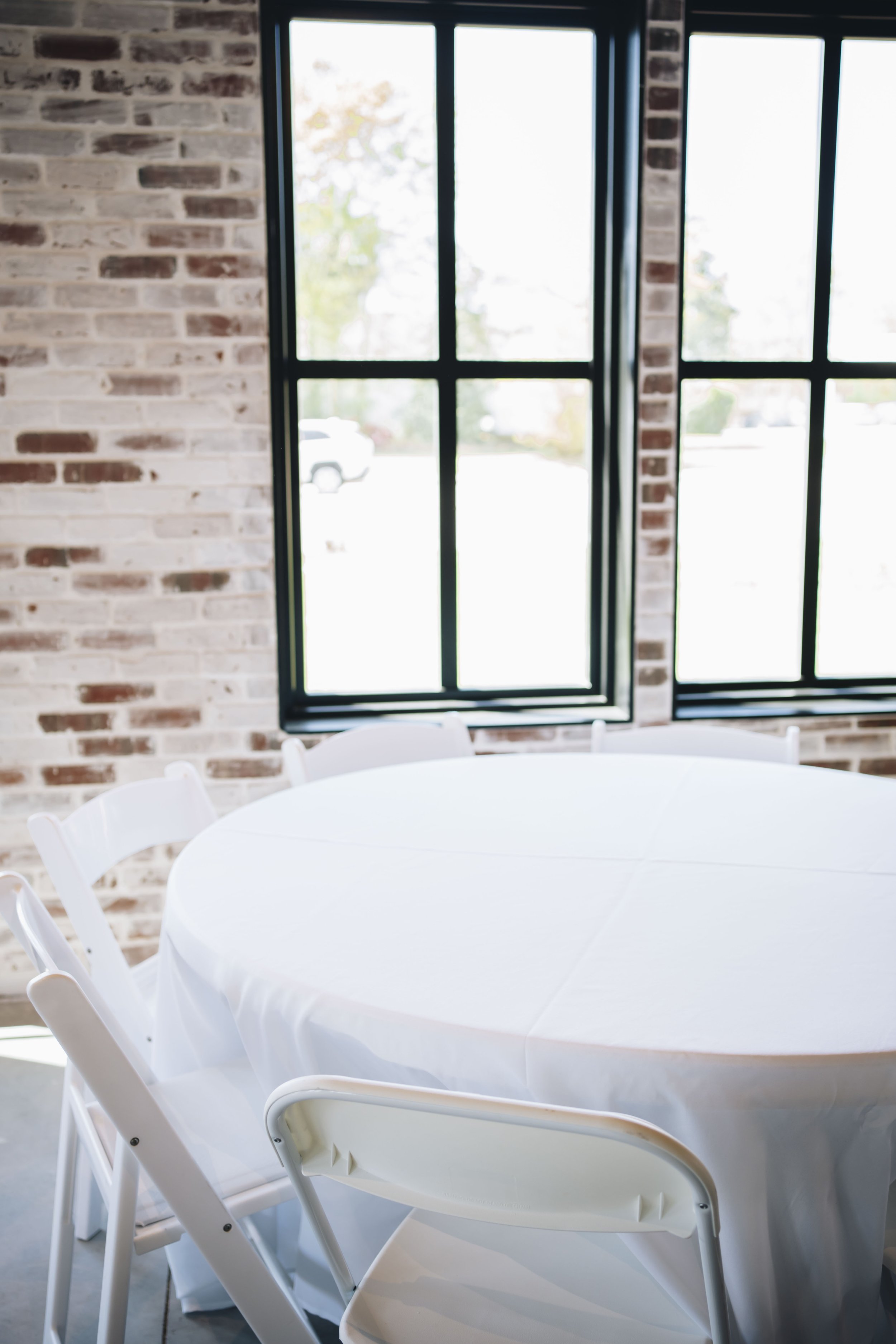 8 Seater tables and chairs can be rented for an additional fee.