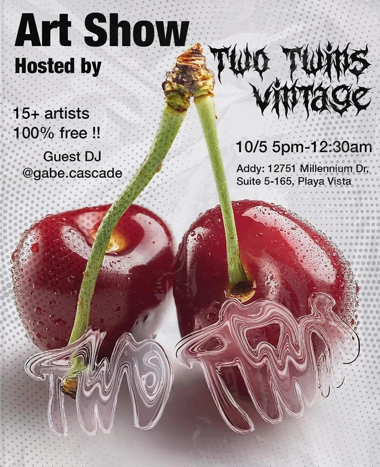 Thrilled to share that I&rsquo;ll be participating in the Two Twins Vintage art show this Saturday, October 5th, at Joliet Restaurant and Speakeasy! Come on out, enjoy a drink, and enjoy yourself in the incredible artwork from me and other talented a