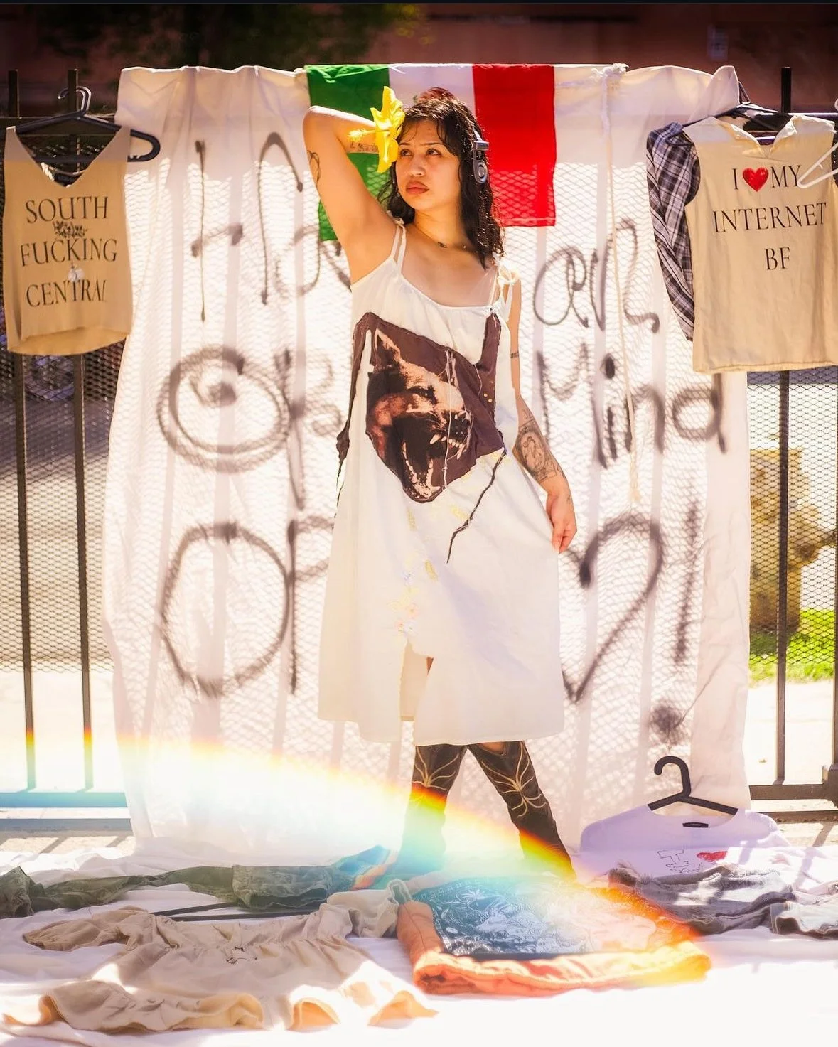 "To be an artist is to have an open mind, open heart."