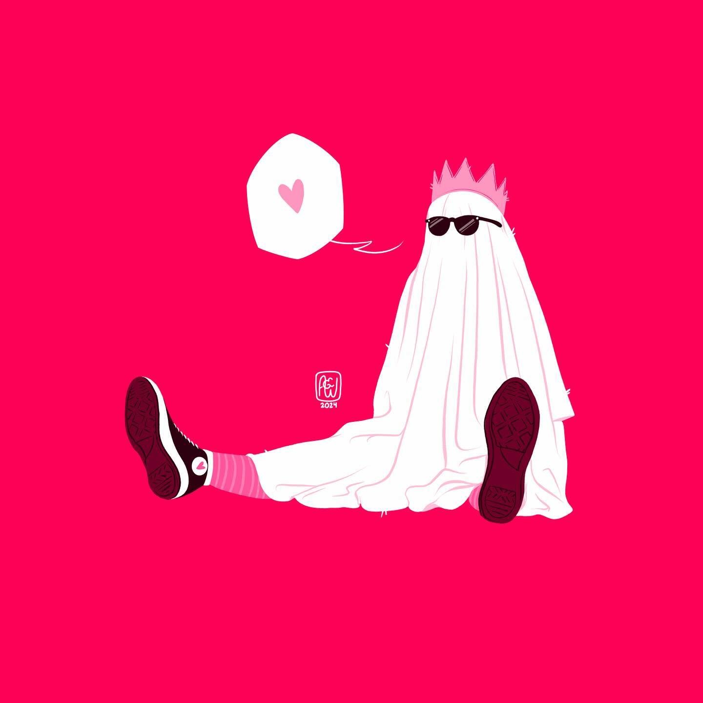 Day 30. Ghost
&bull;
&bull;
#drawlloween #inktober #halloweenart #illustration #digitalartist #ghost #ghosttrend #ghostillustration #tiktoktrend #mdwc24d30

Reference from Pinterest!