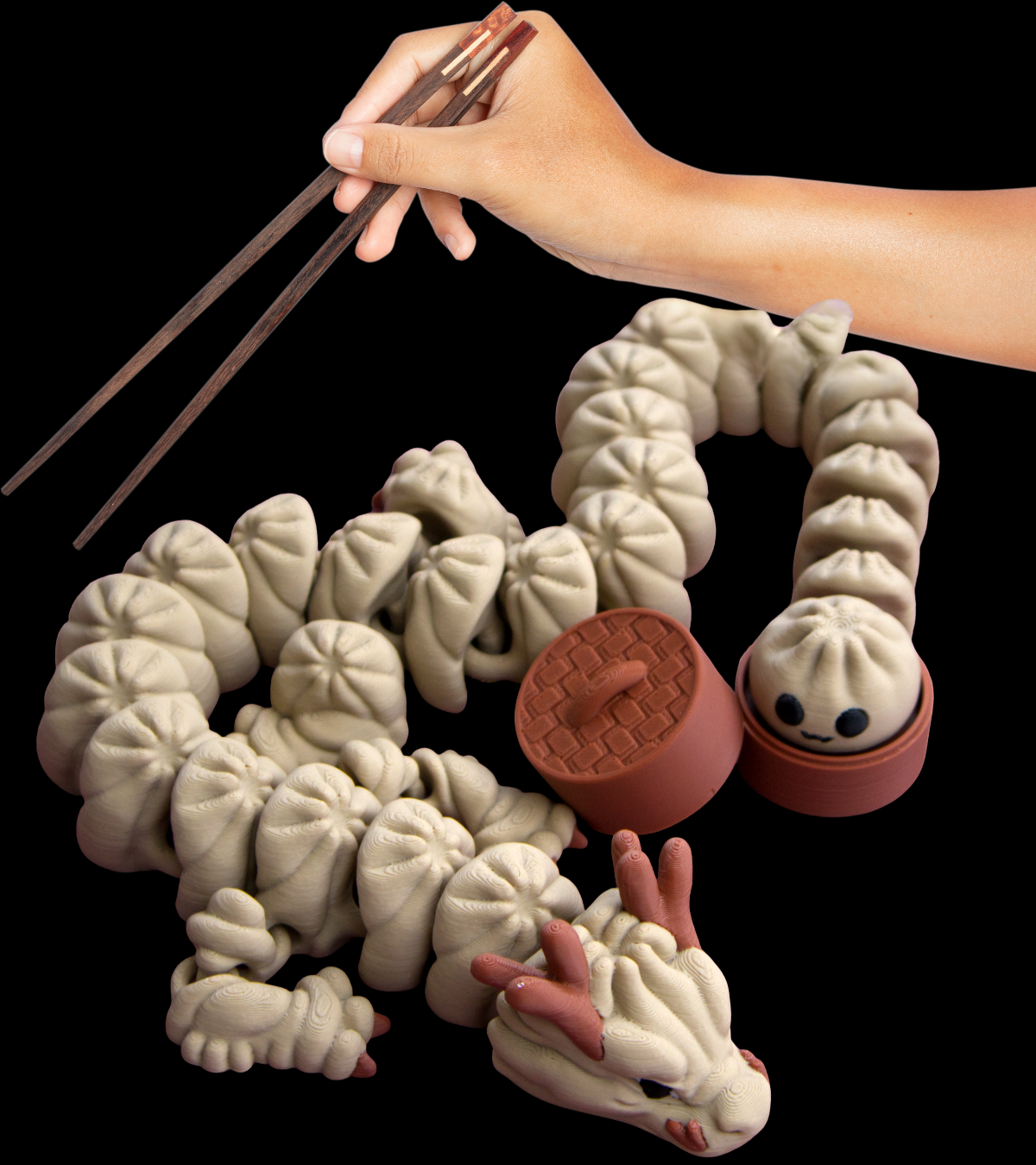 Dumpling dragon clicker
