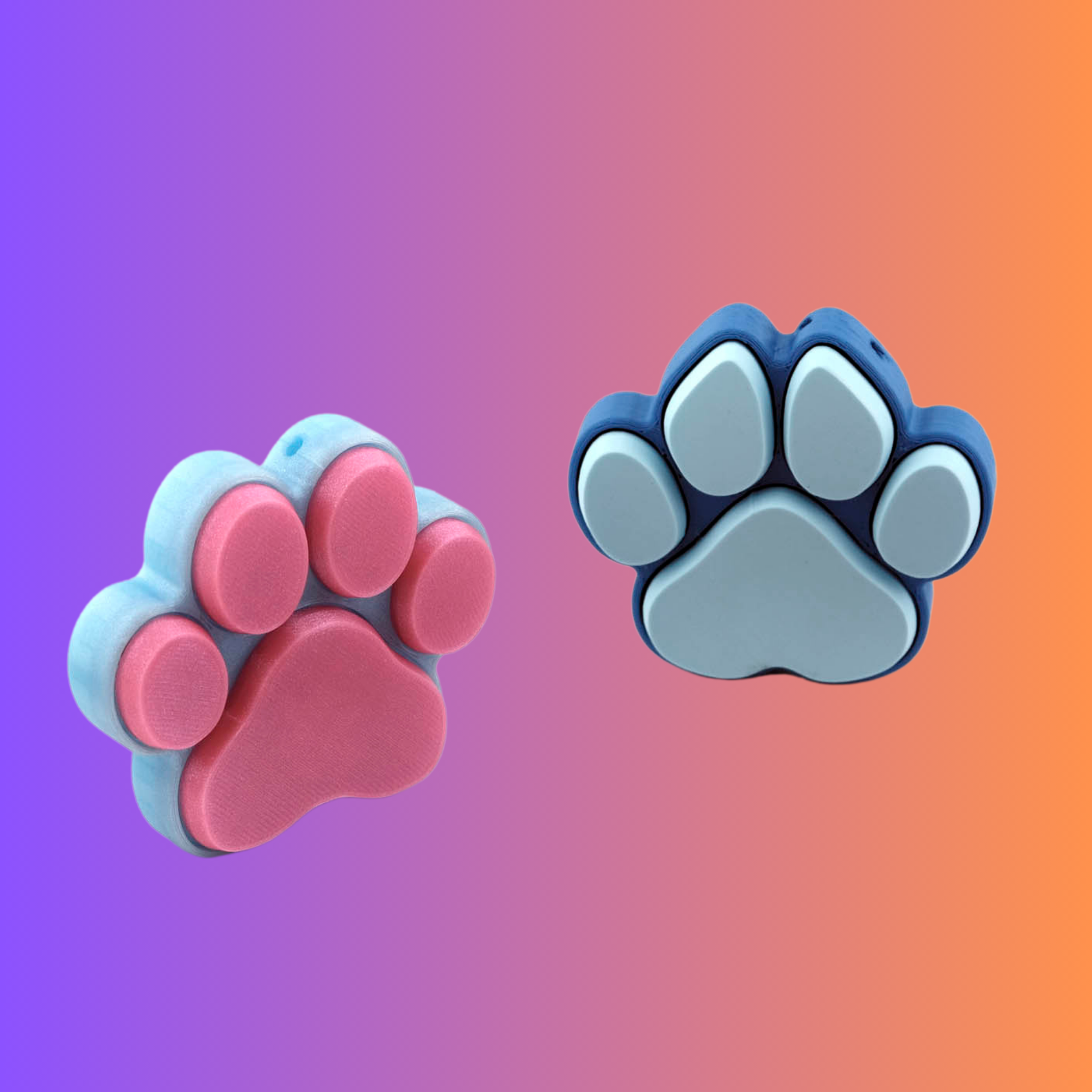 dog or cat paw clicker