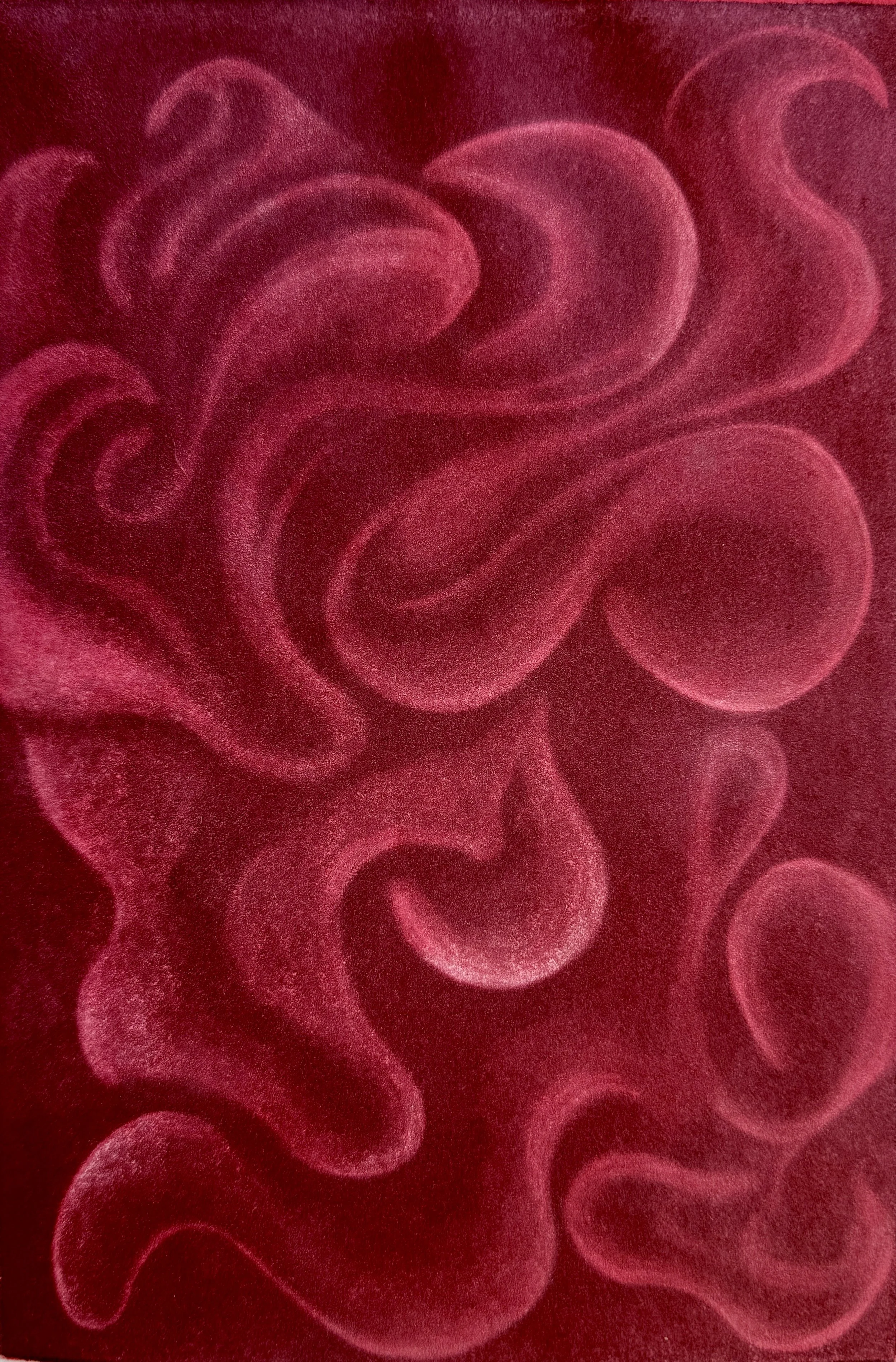 Susceptible to Anxiety, Mezzotint, 2024