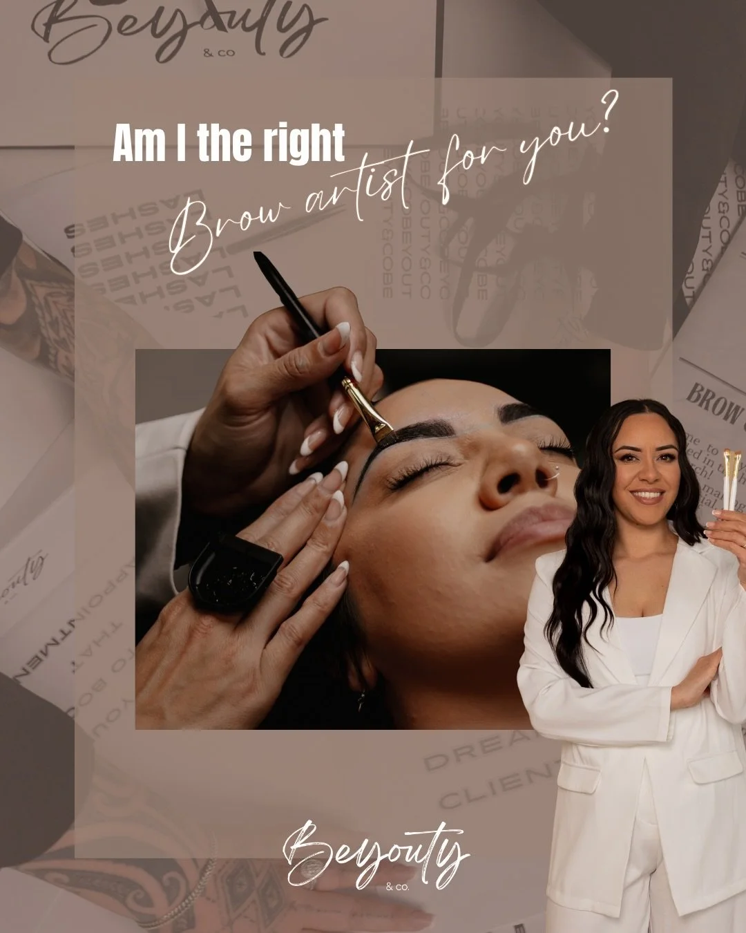 Choosing a brow artist is personal, and it&rsquo;s important you feel confident in who you&rsquo;re trusting with your face.
I genuinely love what I do, and that means I&rsquo;ll always be honest with you &mdash; about what will suit your features, y