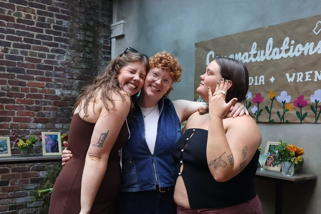 these two divas got ENGAGED THIS WEEKEND😍💍

was the best time ever flying to NC to surprise @claudiabehringer and I&rsquo;m so stinking proud of my brother @wrenjamin._ for putting together the sweetest proposal. you&rsquo;ve found your true match,