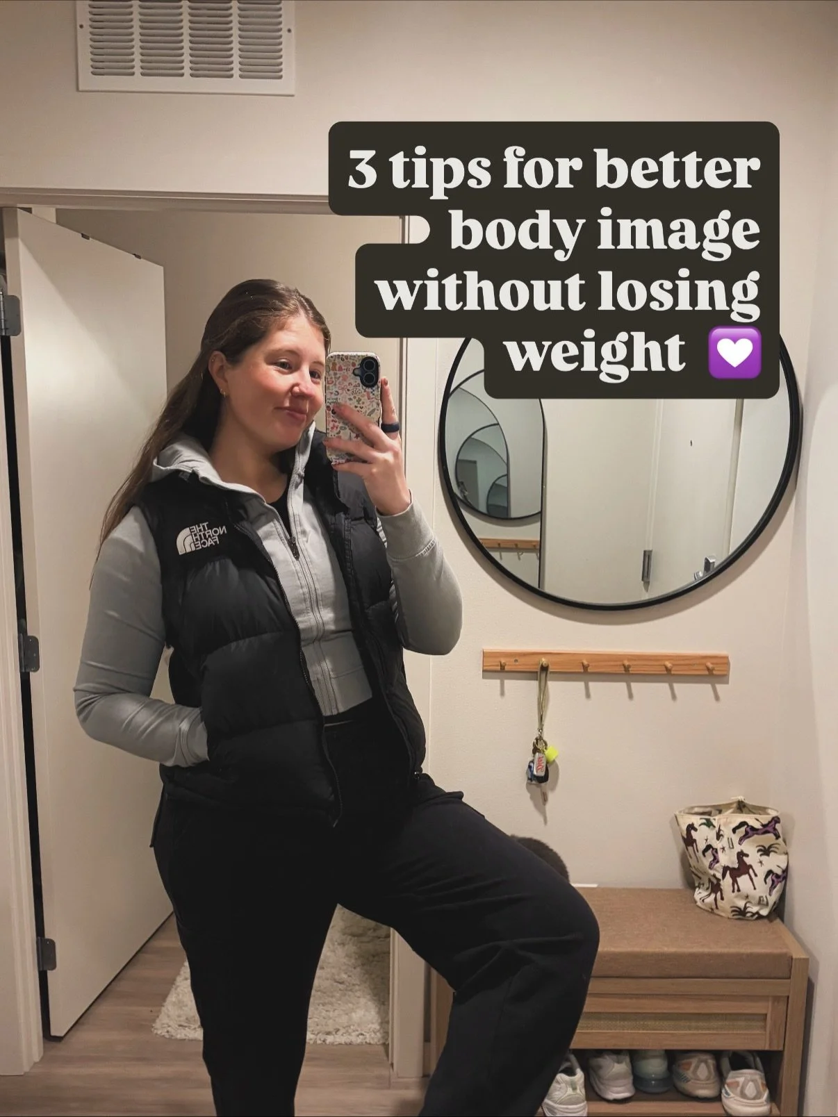 Because your body image is a feeling - and has very little to do with objectively how you look. You know how some days you can feel like hot shit and the next you just want to hide? Case in point 🫶🏻

I&rsquo;ve noticed lately that my body image has