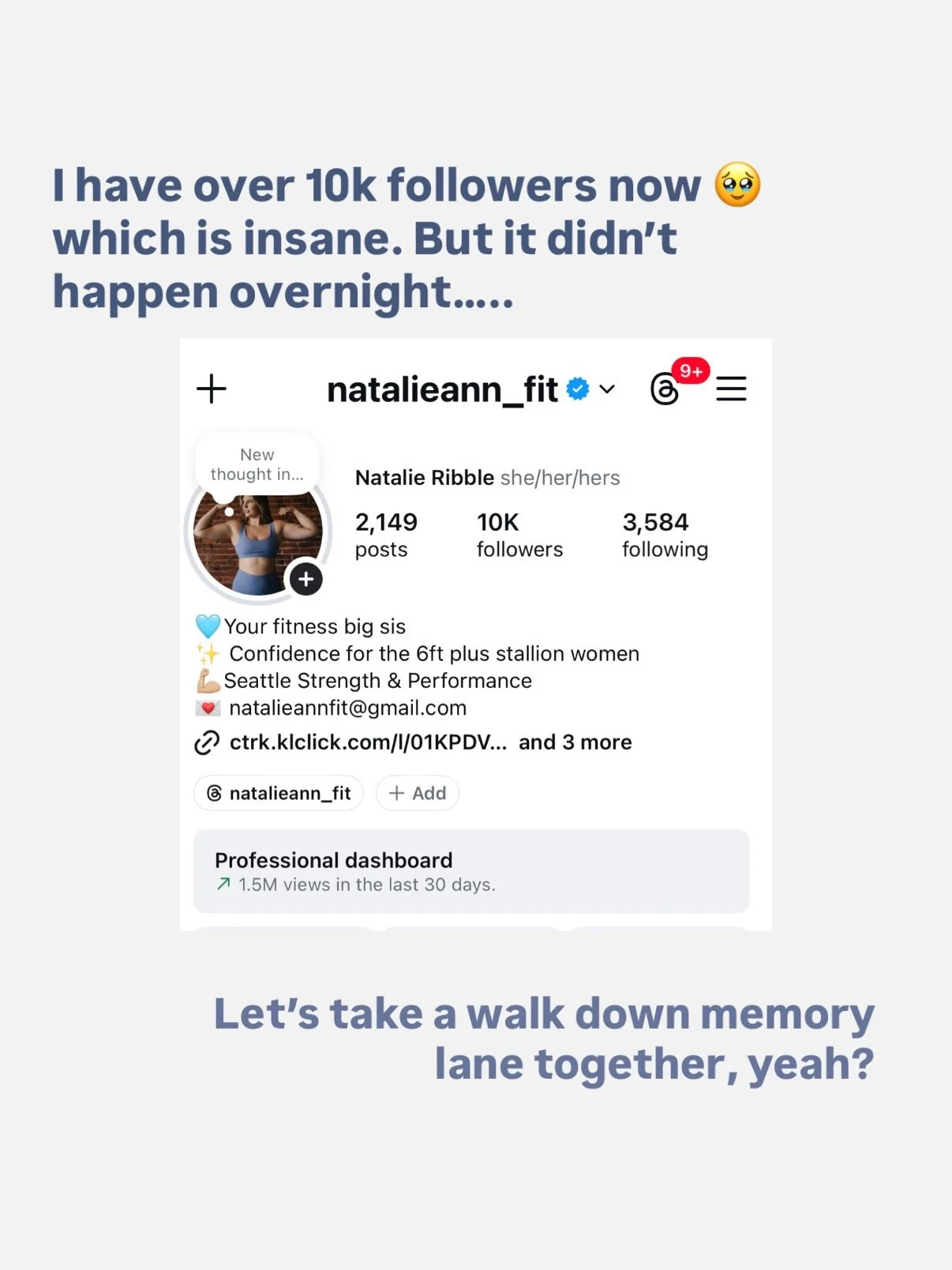 I&rsquo;m just so proud of myself🥹 which I don&rsquo;t hear people saying enough. I&rsquo;m proud of ME!