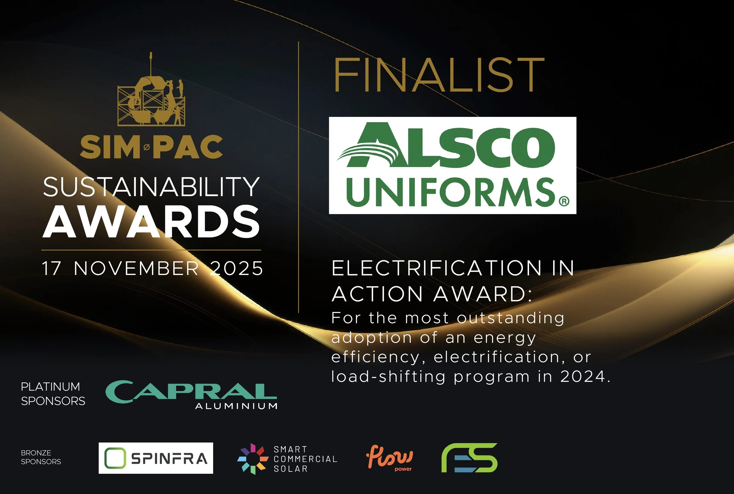 Through its Nationwide Energy Transition Program, Alsco is systematically phasing out fossil-fuel systems across its laundry network and replacing them with electrified, high-efficiency technologies — including industrial heat pumps, solar generation