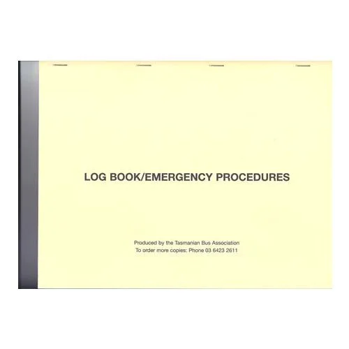 Log books inc DVR 10 sheets