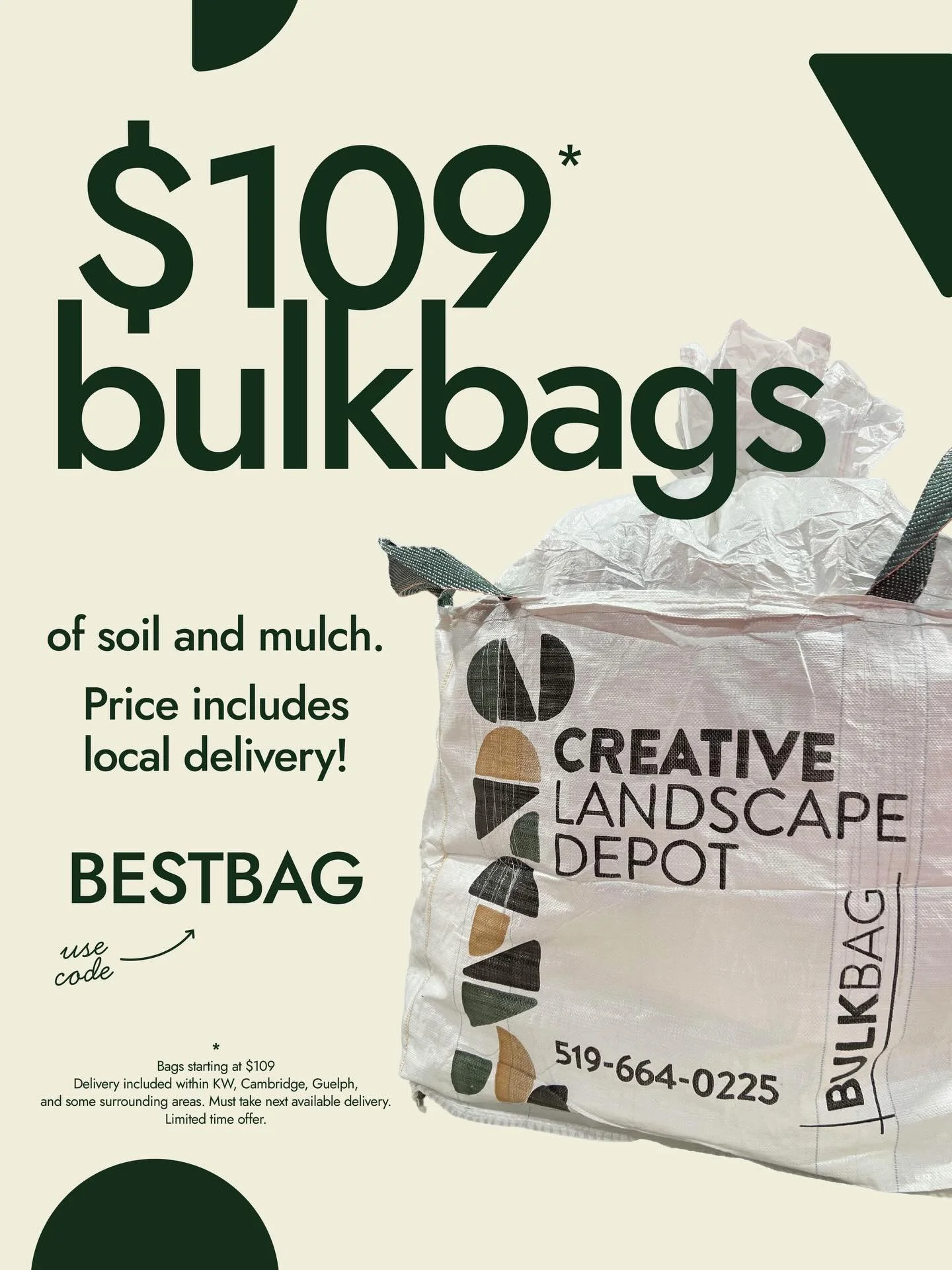 It&rsquo;s not quite Spring, but it&rsquo;s not Winter either... Around here, we call this Bulk Bag Season.

Even if the weather is stuck in between, now is the perfect time to get ahead of the game. We&rsquo;re officially opening up our Bulk Bag Pro