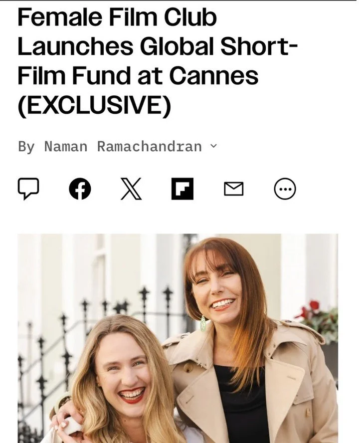 Have you applied yet? ⁠
⁠
The newly launched FFC Global Film Fund is presented by our friends at Female Film Club  and brought to you by Krassimira Belev &amp; First Draft⁠
⁠
Supporting Women &amp; Non-Binary Filmmakers Worldwide⁠
⁠
&euro;10,000 to F
