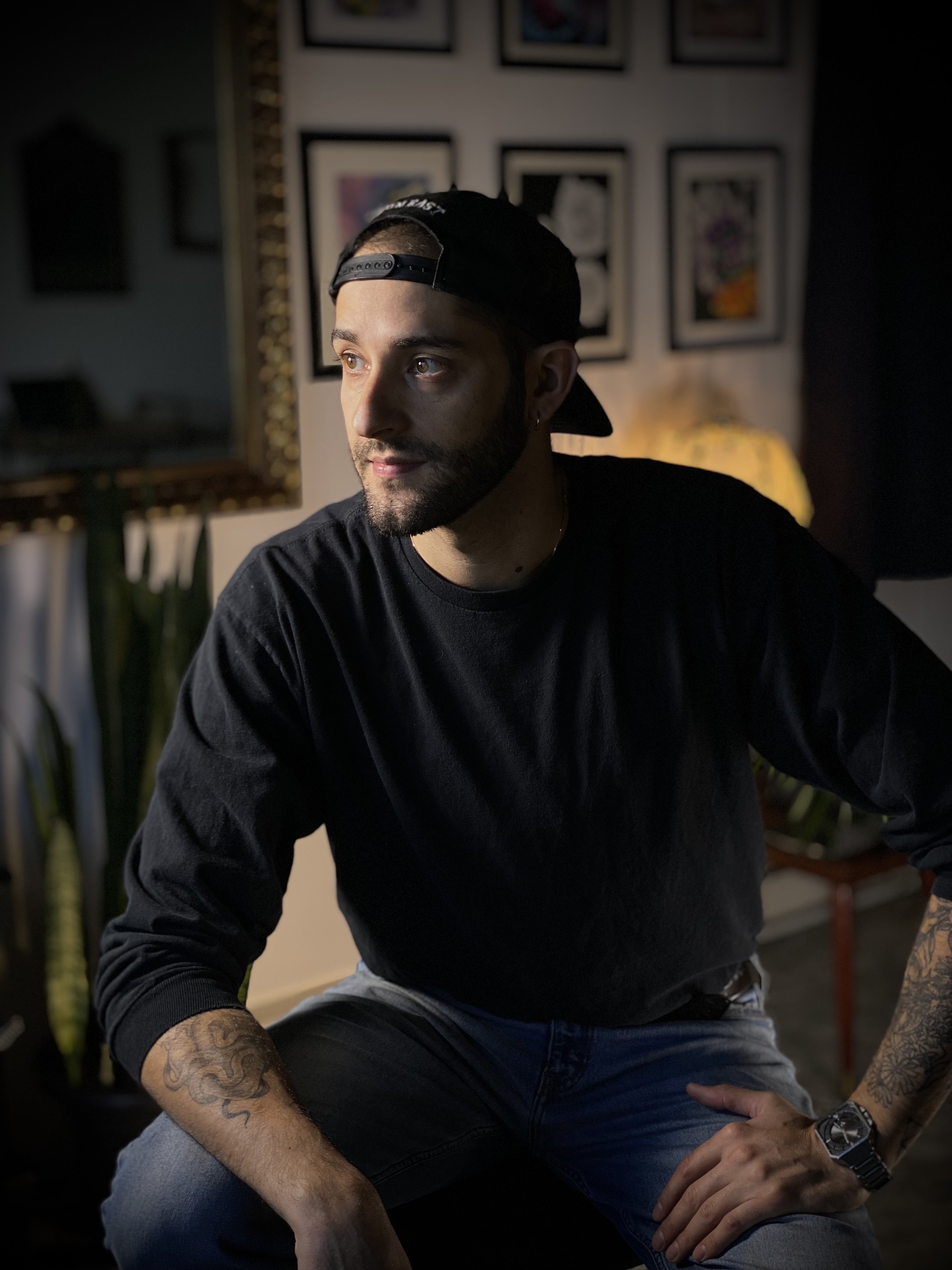 Brad Robichaud tattoo artist and owner good wave tattoo nice to meet you!