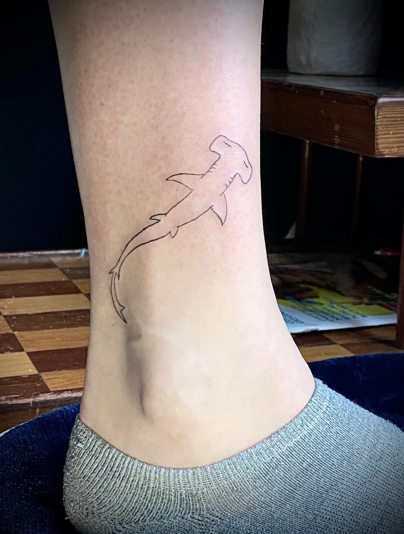 Minimalist tattoo, Fredericton NB
