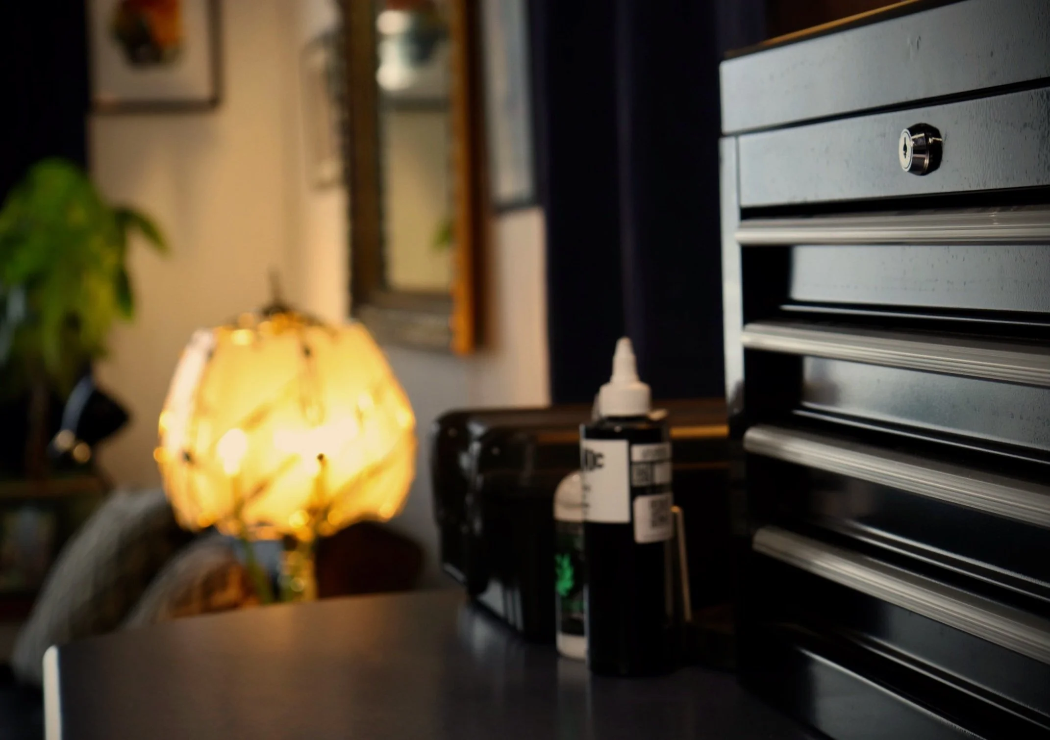 photo of my fredericton tattoo studio, comfortable, warm chill private shop