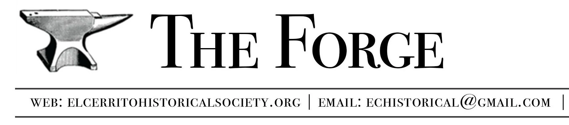 Forge archive — El Cerrito Historical Society