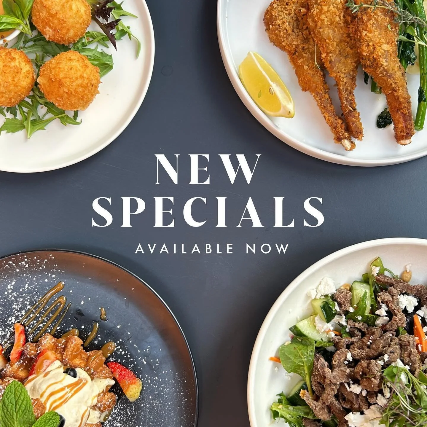 NEW SPECIALS ✨

Whether you&rsquo;re wanting to treat your mum to a delicious meal this weekend or simply enjoy a night out in Geelong!

Call us now to secure yourself a table 📞