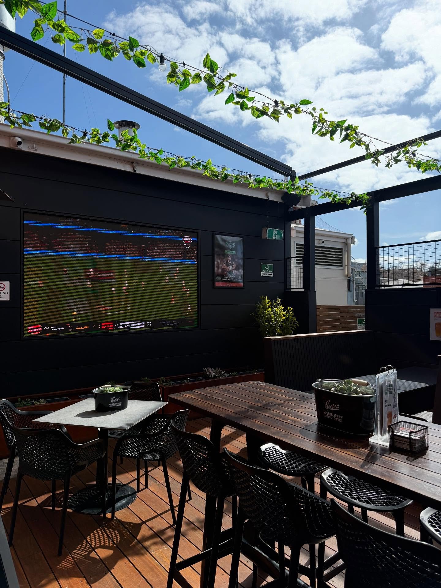 🍺 Beer Garden + Footy = Perfect Weekend 🍻

Kick back in the sun, grab a cold pint, and catch all the AFL action live at Jokers! 🏉

This weekend&rsquo;s games:
Tonight 7:40pm - Geelong v Brisbane 
Saturday 3:15pm - Giants v Hawks 
Saturday 7:35pm -