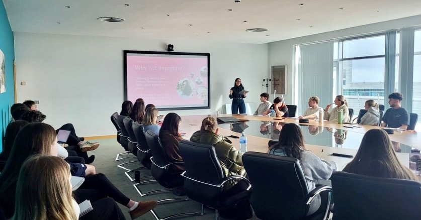 Once you are hitting your KPIs the key differentiator to your career progression is how visible you are in your role ✨

Yesterday I delivered a Personal Brand Masterclass to ATU&rsquo;s Bachelor of Business in Marketing &amp; Sales Graduate Class.  H