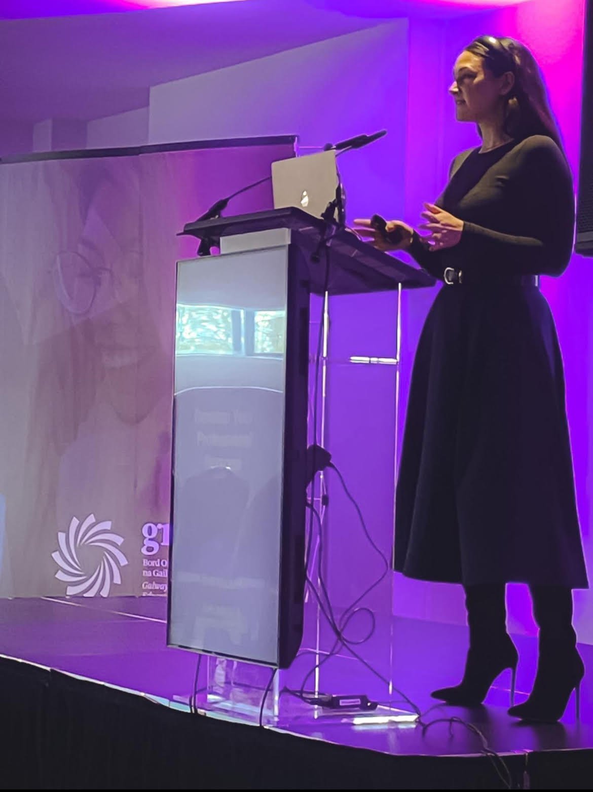 Delivering ‘Develop your Professional Persona’ Personal Brand Workshops at the Galway and Roscommon Education & Training Board (GretB) Management Conference 2024.
Image:  GretB