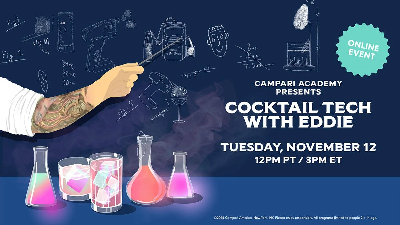Campari Academy Presents: Cocktail Tech with Eddie Hansel - DIGITAL!⁠