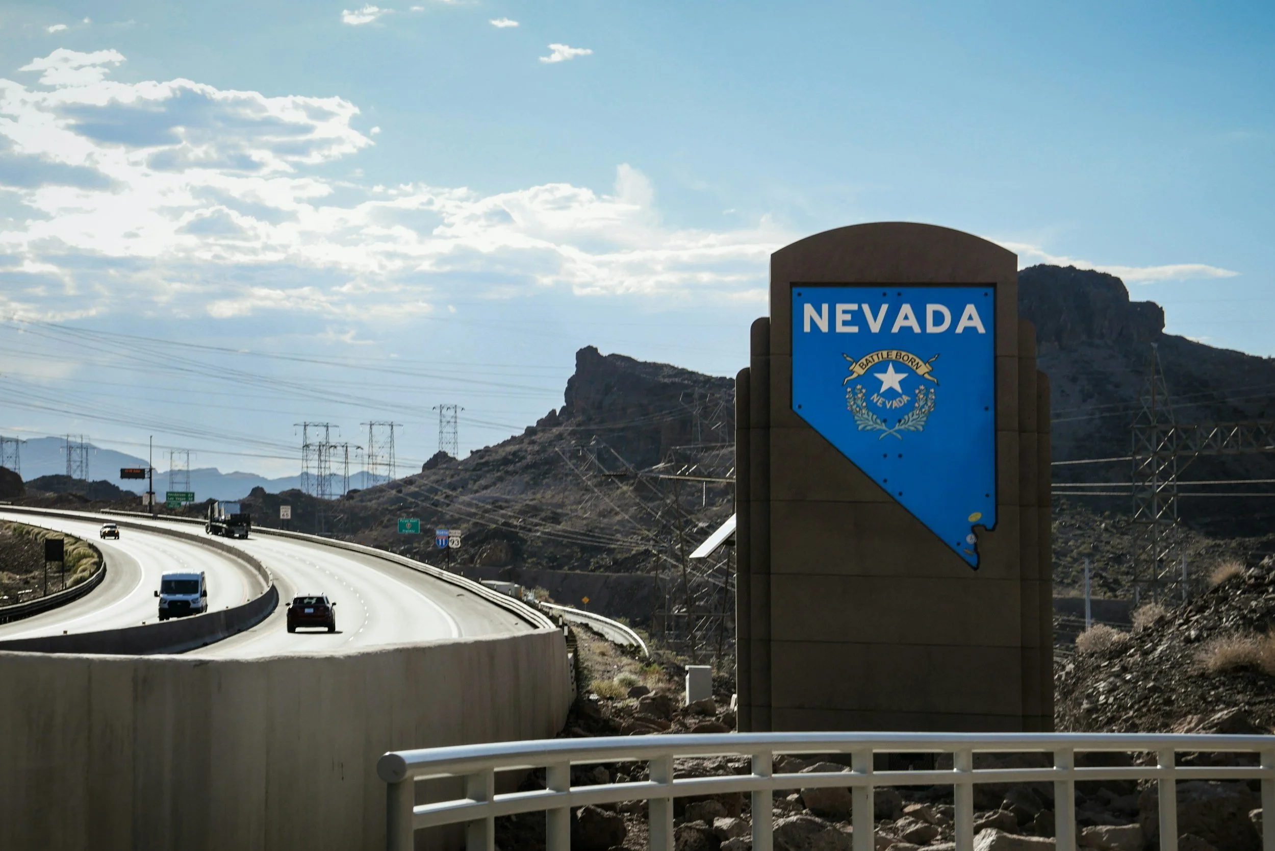 Nevada state sign