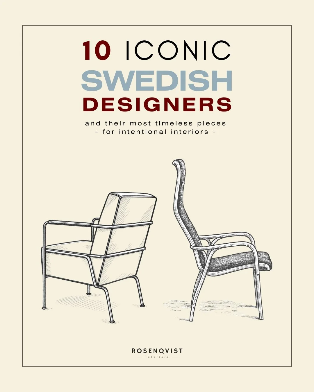 10 ICONIC SWEDISH DESIGNERS