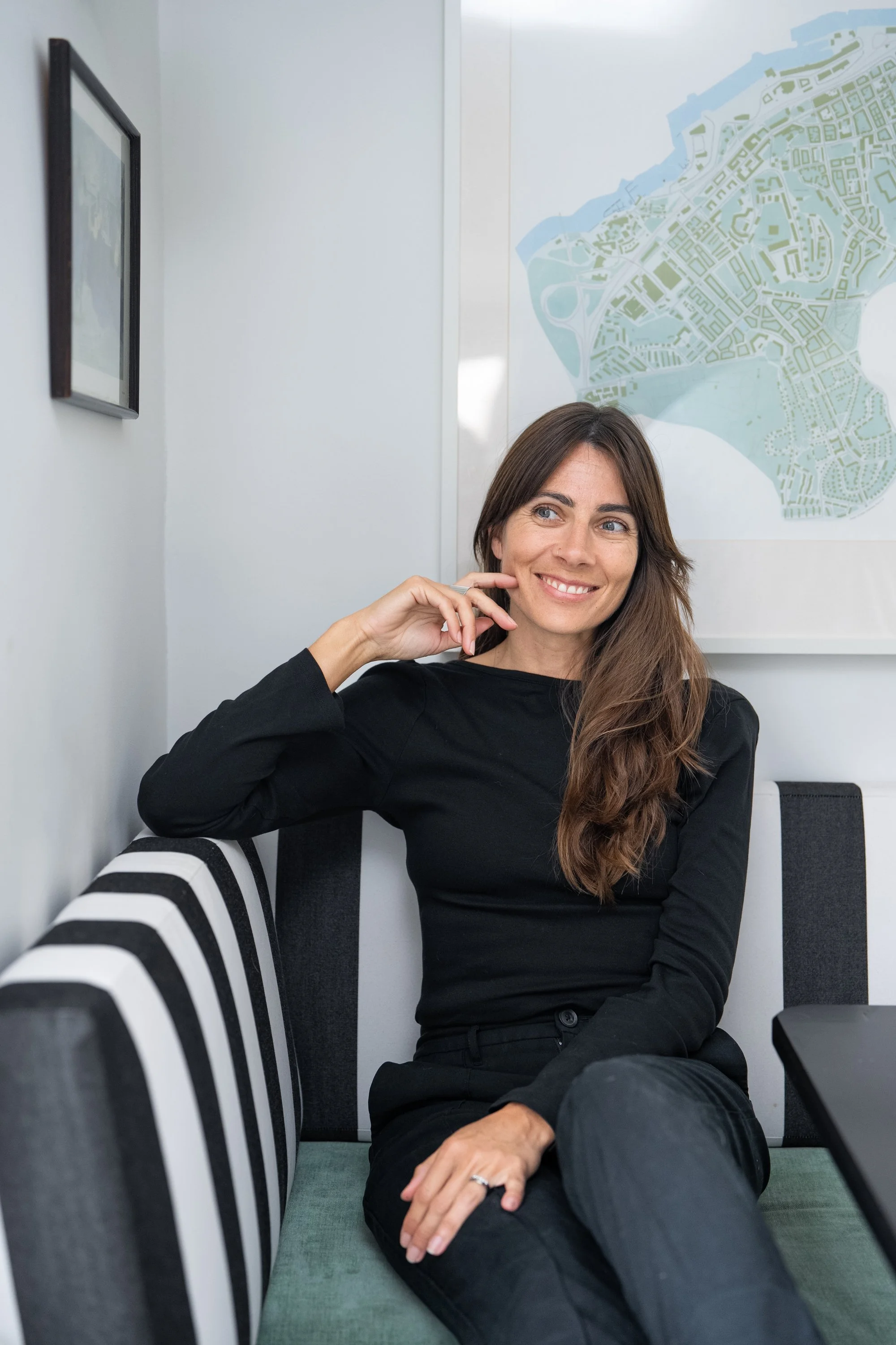 portland maine based interior designer with scandinavian design training