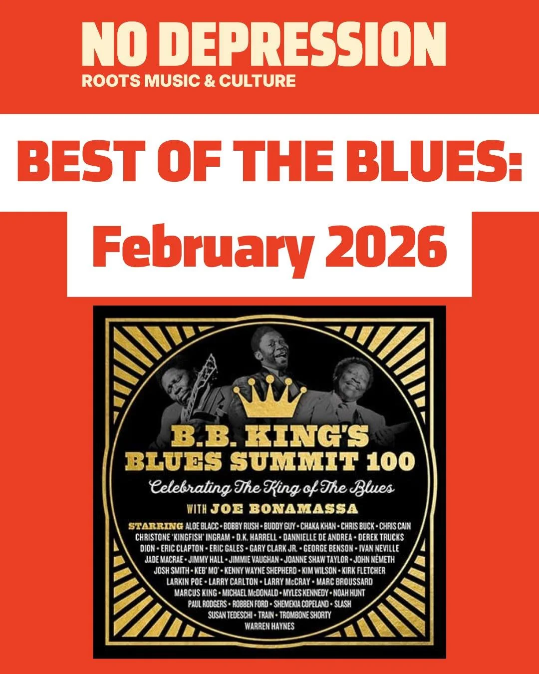 BEST OF THE BLUES: B.B. King's Blues Summit 100 - Celebrating The King of The Blues with @joebonamassa 

Find the full column 🔗 in our bio!