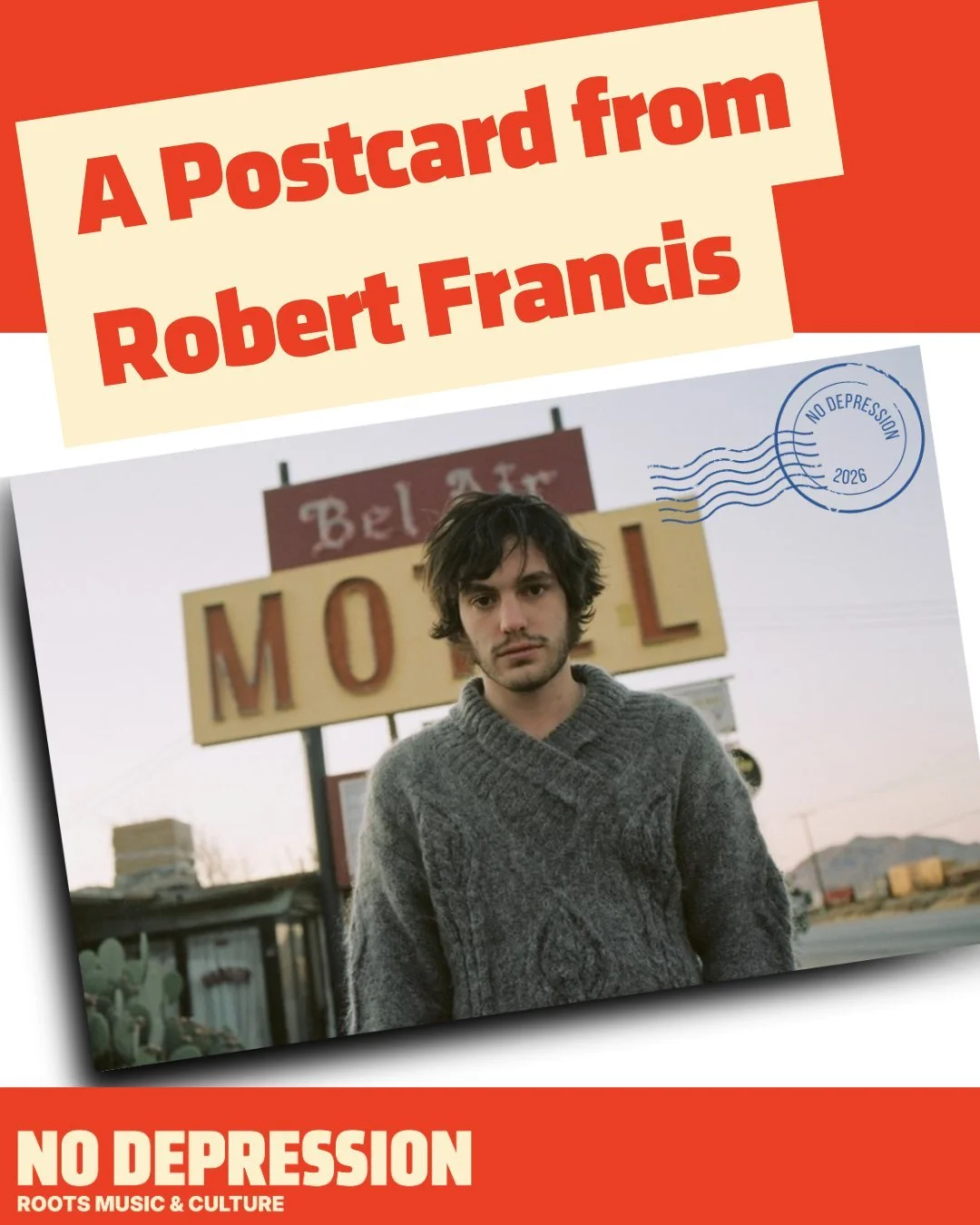 For our latest Postcard From &ndash; a series that features dispatches from artists' daily lives on the road, in the studio, or anywhere in between &ndash; we hear from @robertfrancismusic, whose new album Phantasmagoria was written in the wake of th