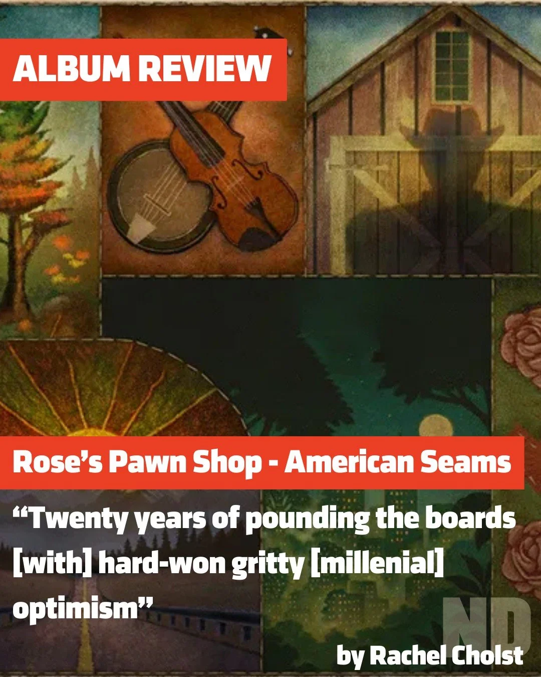 💿 @rosespawnshop Take Stock of Twenty Years of Music on &lsquo;American Seams&rsquo;

Find the full review in our bio!