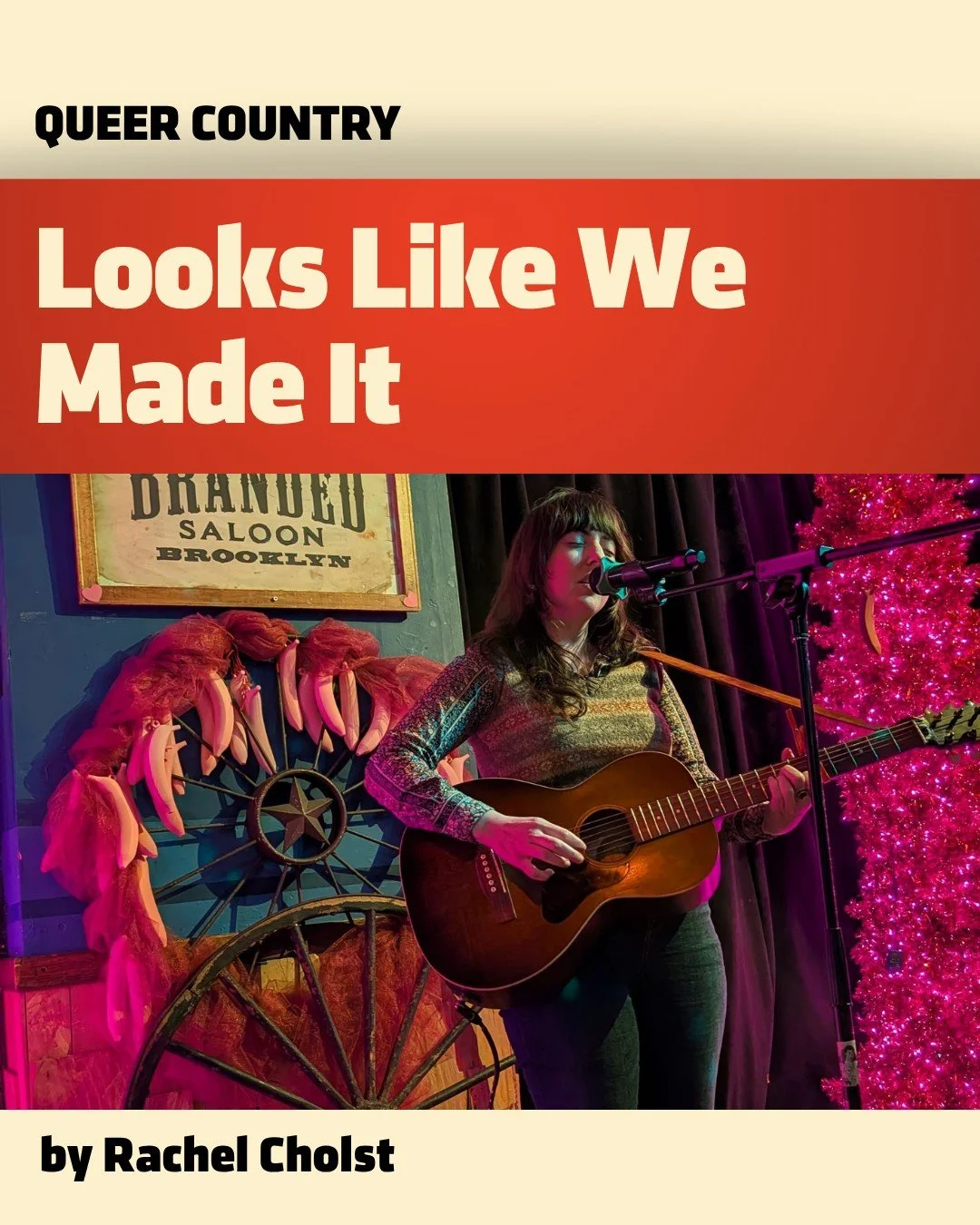 🤠 QUEER COUNTRY: Looks Like We Made It 

Read the full column at the 🔗 in our bio.