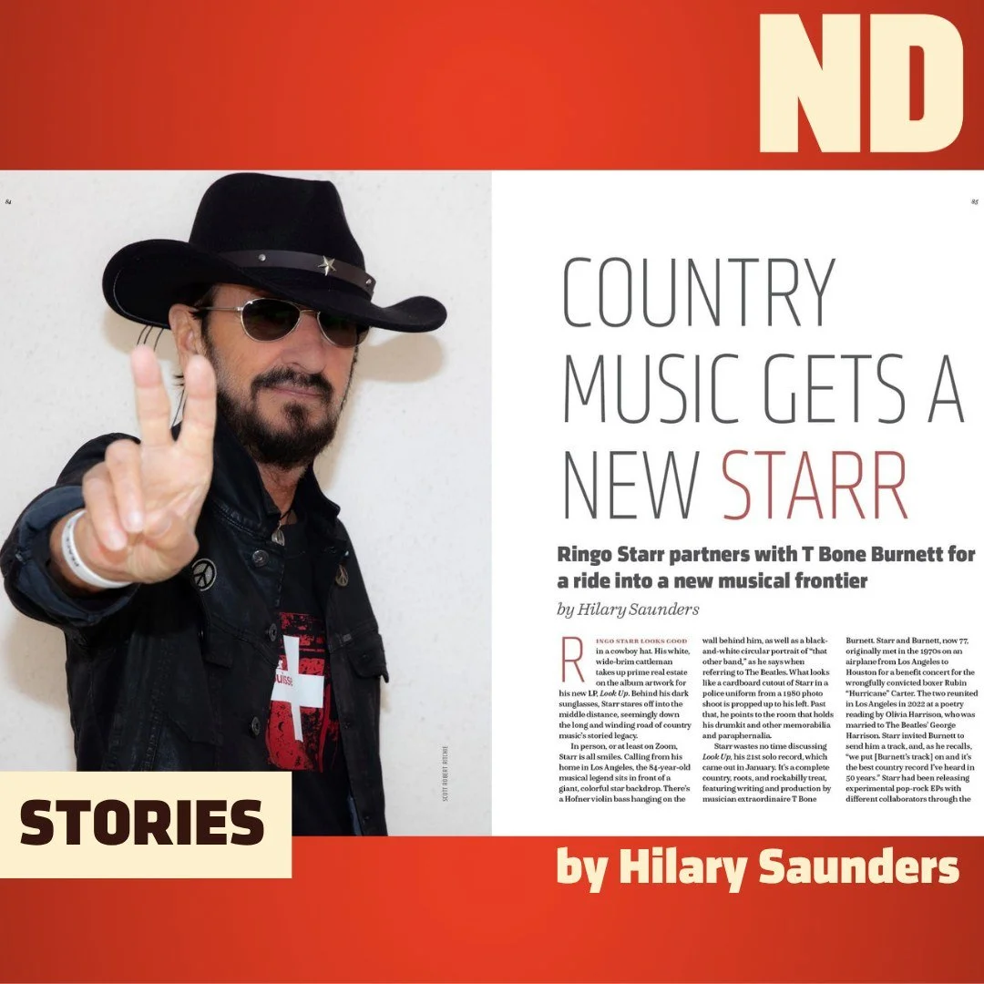 Country Music Gets a New Starr: @ringostarrmusic Partners with @tboneburnettofficial for a Ride Into a New Musical Frontier

No Depression Managing Editor Hilary Saunders caught up with Starr and Burnett for the Spring 2025 edition of the journal, an