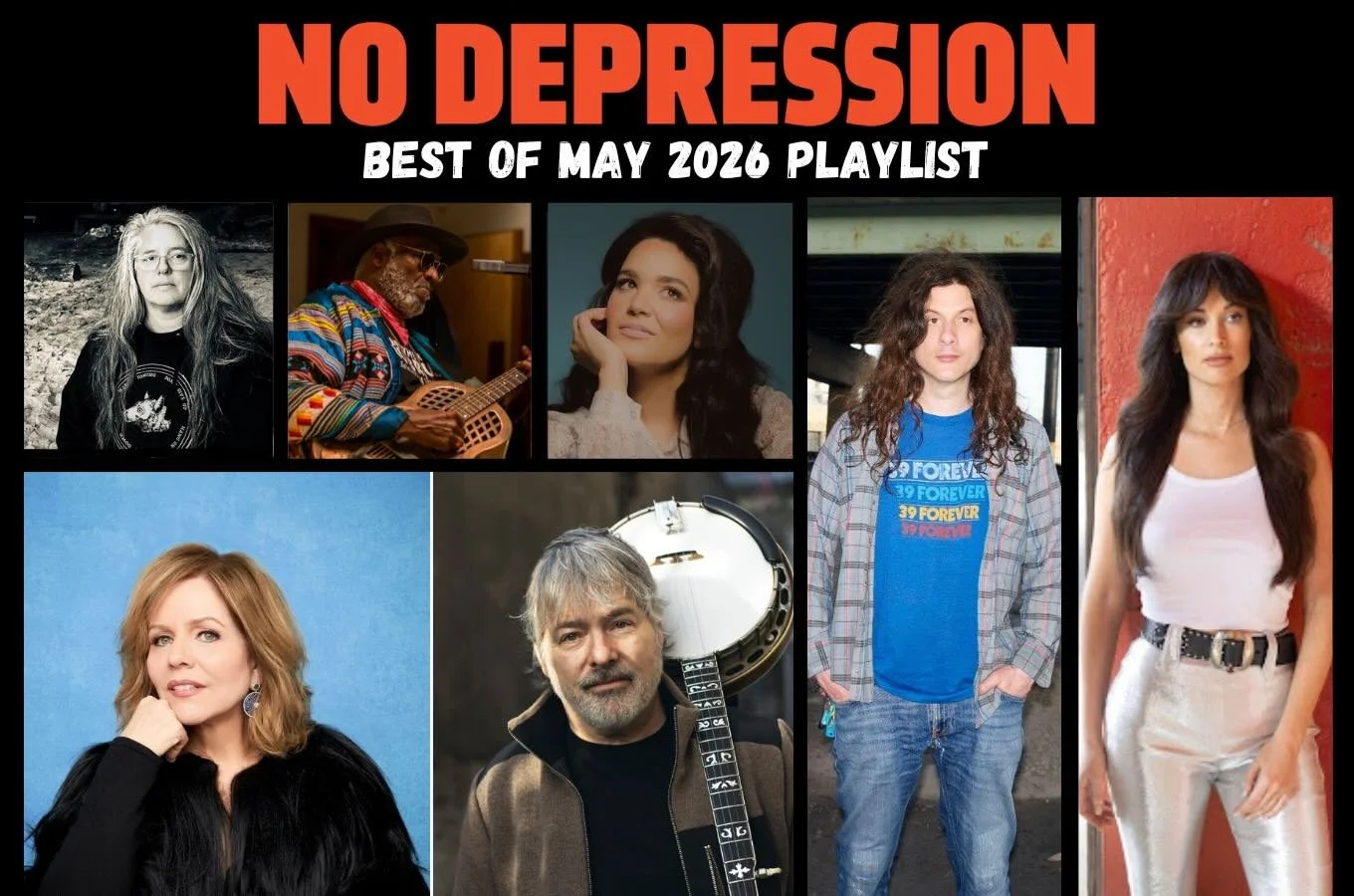 Our staff-curated Best of May Playlist is here with a whopping 70 songs!!! So much incredible roots music to sink your teeth into. 

Enjoy at the link in our profile.