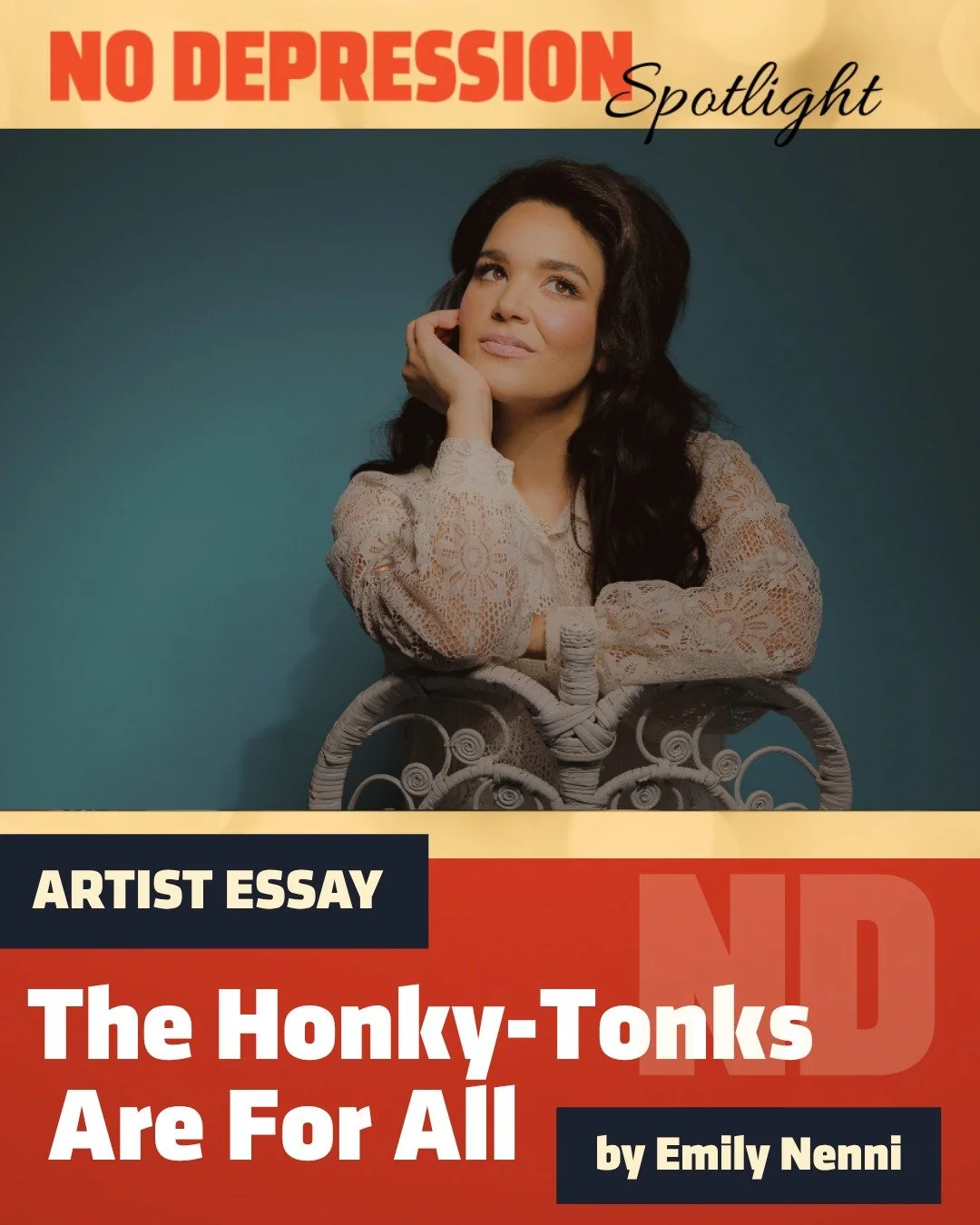 Hear from @emily.nenni about her earliest music inspirations, Linda Rondstadt's influence on her latest album 'Movin Shoes', and why she wants to keep following her curiosities in the face of overthinking her sound and audience. 

Read the full essay