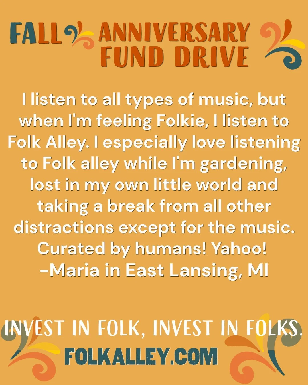 Feeling folkie? We got you! Become a member today. [🔗 in bio]