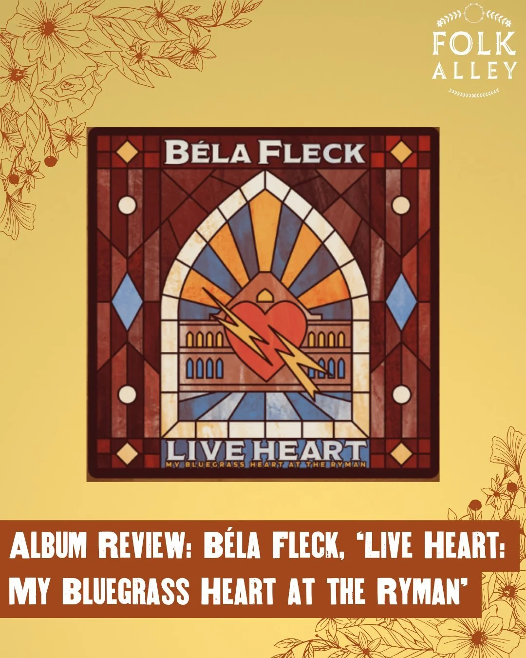 Oh, to have been at the Ryman Auditorium on the night of January 8, 2022.

That evening @belafleckbanjo gathered an all-star cast of friends &mdash; Sam Bush, Michael Cleveland, Sierra Hull, Billy Strings and more &mdash; who assembled on the stage o