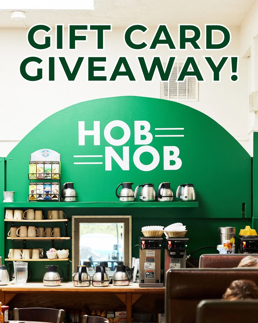 🚨 GIVEAWAY ALERT! We're celebrating 5,000 Instagram followers by giving away two $75 gift cards 🤑🍽️💚⁠
⁠
HOW TO ENTER:⁠
✨ Like this post⁠ ⁠
✨ follow @hobnobtacoma⁠
✨ Tag a friend you&rsquo;d take out for a meal in the comments⁠ (each comment = one