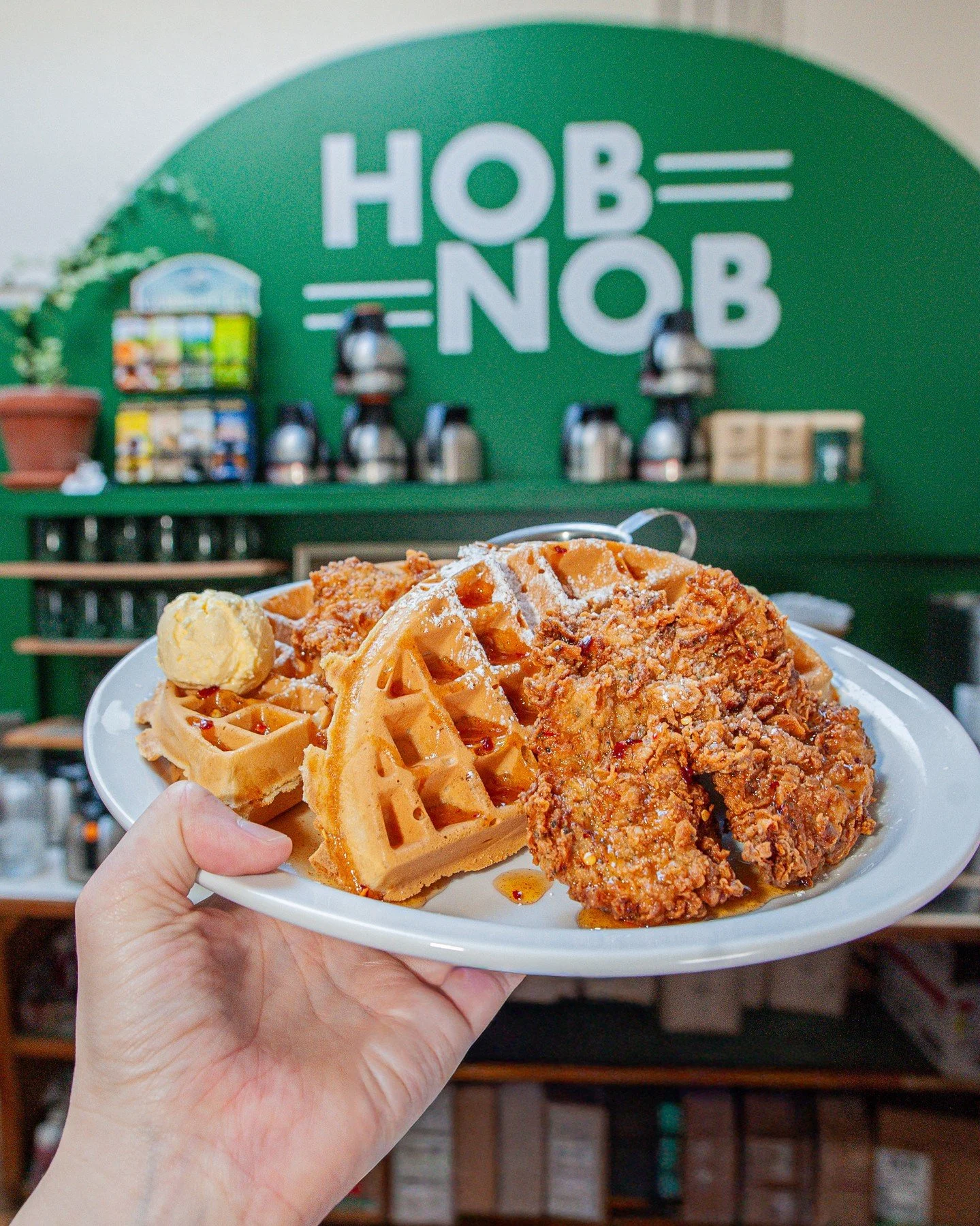 Chicken n' Waffles, sign me up!!!! 😎